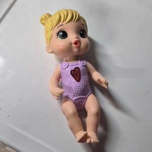 Adorable Purple Doll with Heart Design